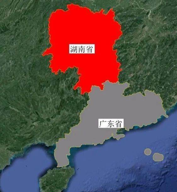 广东省湖南省交界图,广东省与湖南省交界图，解读两省地理边界的奥秘